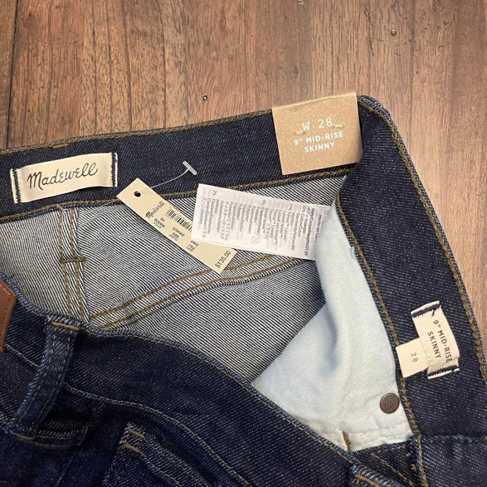 Madewell 9" MidRise Skinny Jeans - Picture 8 of 12